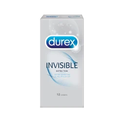 Durex Invisible Condoms 12'S