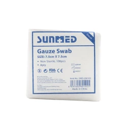 Gauze Swab 8 Ply 7.5Cm*7.5Cm Fadomed 0049