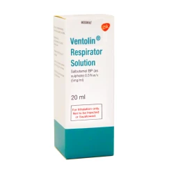 Ventolin Respiretory Solution 20Ml