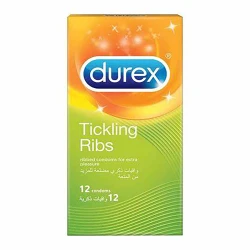 Durex Ticking RIBS Condms 12'S