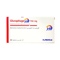 Glucophage XR 750Mg Tabs 30's