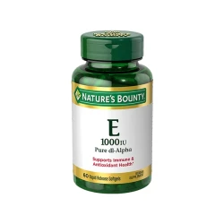 Nature's Bounty Vitamin E 450Mg 1000 Iu Dl Alpha Softgels 60 S