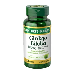 Nature's Bounty Ginko Biloba 120 Mg Caps 100 S