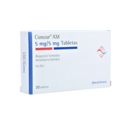 Concor AM 5mg/5mg Tablet 30'S