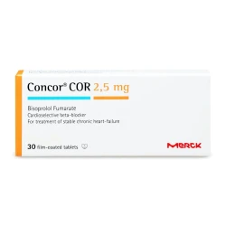 Concor Cor 2.5Mg Tabs 30's