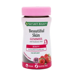 Nature's Bounty Beautiful skin gummies 60's