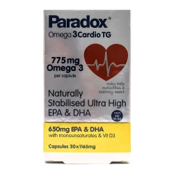 Paradox Omega 3 Cardio TG 1165mg Capsules 30'S