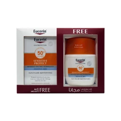 Eucerin Sun Fluid Matifying kit offer 1+1