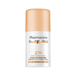 Pharmaceris F- Protective-Corrective Fluid Foundation SPF50+(Ivory 01)