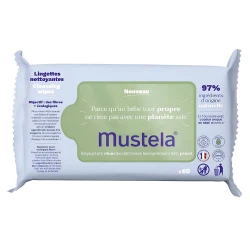 Mustela Cleansing Wipes 60's