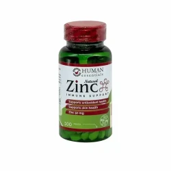 Human Essentials Zinc 50mg 100's Tablets