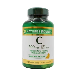 Natures Bounty Vitamin C-500 Mg W/Rh 90'S 203880