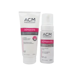 ACM Depiwhite SET19 (Depiwhite Body Milk   Foaming gel)