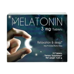 Melatonin Relaxation & Sleep Tab 3 Mg 10'S