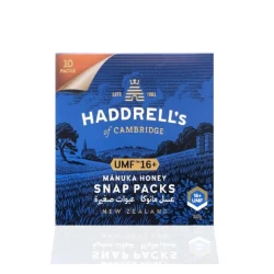 Haddrells Manuka Honey UMF 16+ SNAP PACKS 10'S 80G