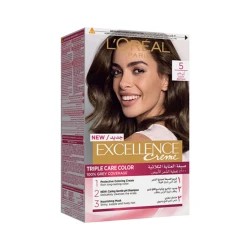 Loreal Excellence Cream Triple Care Colour NO'5 Light Brown