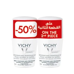 فيشي مزيل عرق للبشرة الحساسة أبيض 50 مل عرض 1 و 50% على القطعة الثانية 