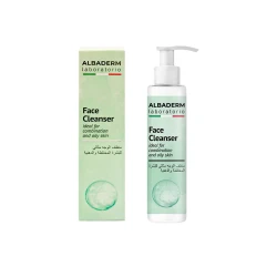 ALBADERM face cleanser ideal for combination and oily skin 150ML