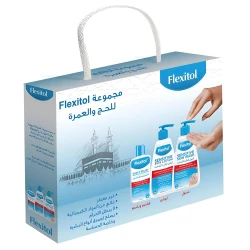 Flexitol HAJJ Package - Scalp Shampoo & Skin Lotion & Skin Wash