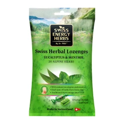 SWISS HERBAL Eucalyptus & Menthol Lozenges 13's