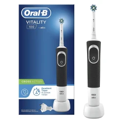 Braun Oral-B Vitality D100 Rechargable Quadrant timer BLACK