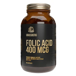 GRASSBERG FOLIC ACID 400 MCG 60 CAPS