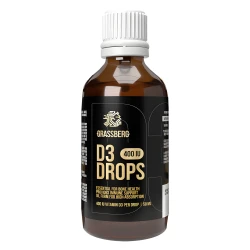 GRASSBERG VITAMIN D3 400IU DROPS 50 ML