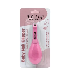 Pritty Baby Nail Clipper Long Grip N166 PINK