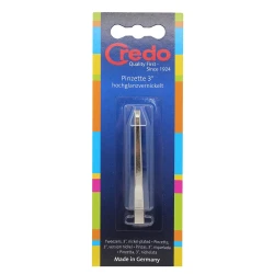 Credo Tweezer Straight 3" Nickel Plated