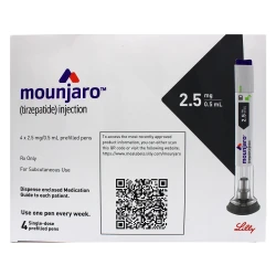 Mounjaro 2.5mg/0.5ml Pre-filled Solution 4 Injection Pens