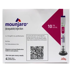 Mounjaro 10mg/0.5ml Pre-filled Solution 4 Injection Pens