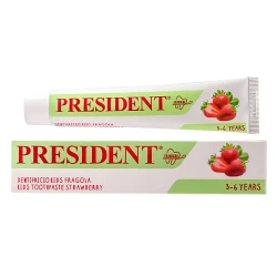 PRESIDENT KIDS 3-6 TOOTHPASTE STRAWBERRY 50 ML