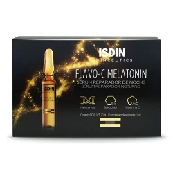 ISDIN Flavo-C Melatonin Night Recovery Serum 10'S Ampoules X 2ml