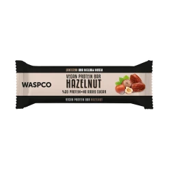 WASPCO Hazelnut Flavor Protein Bar 40GM VEGAN