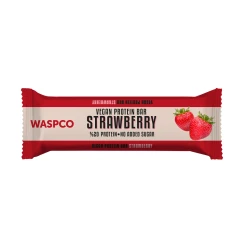 WASPCO Strawberry Flavor Protein Bar 40GM VEGAN