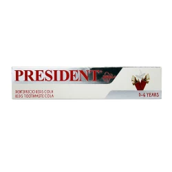 PRESIDENT 3-6 Years Kids ToothPaste Cola 50ML