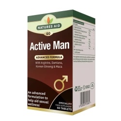 NATURES AID Active Man 60 Tablets