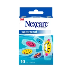 Nexcare Tattoo waterproof 12 hour holdEmoji 10's N0610NAKDMN