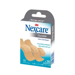 Nexcare Durable Fabric Bandages 30's Assorted 667-30