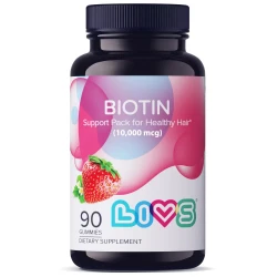 LIVS Biotin 10000µg 90 Gummies