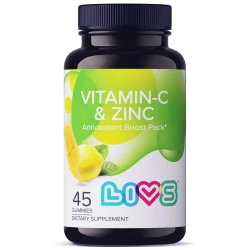 LIVS Vitamin C & Zinc 45 Gummies