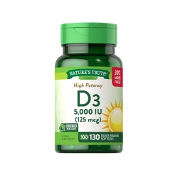 NATURE'S TRUTH Vitamin D3 5000Iu 130 Softgels