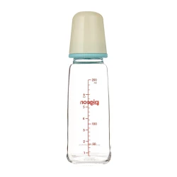 Pigeon Peristaltic Nipple Glass Bottle M Slim Neck 240ml PA290-K8