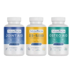 مجموعة ميدتيك فيتامينات ومعادن لألم المفاصل والعظام