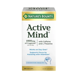 Nature's Bounty Active Mind 1000mg 60 cap