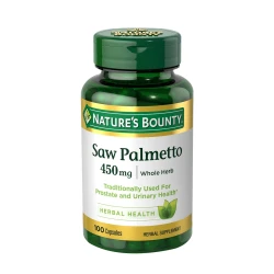 Nature's Bounty Saw Palmetto 450mg 100caps