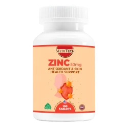 MediTech Zinc 50mg 100 Tablets