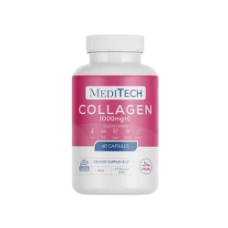 MediTech Collagen 1000mg+C 60 Capsules