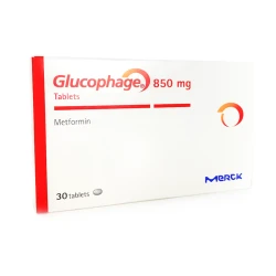 Glucophage 850Mg Tablets 30's