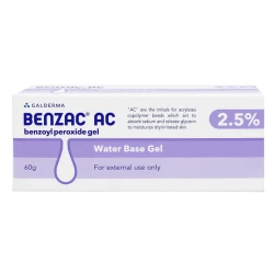 BENZAC AC GEL 2.5% 60 GM